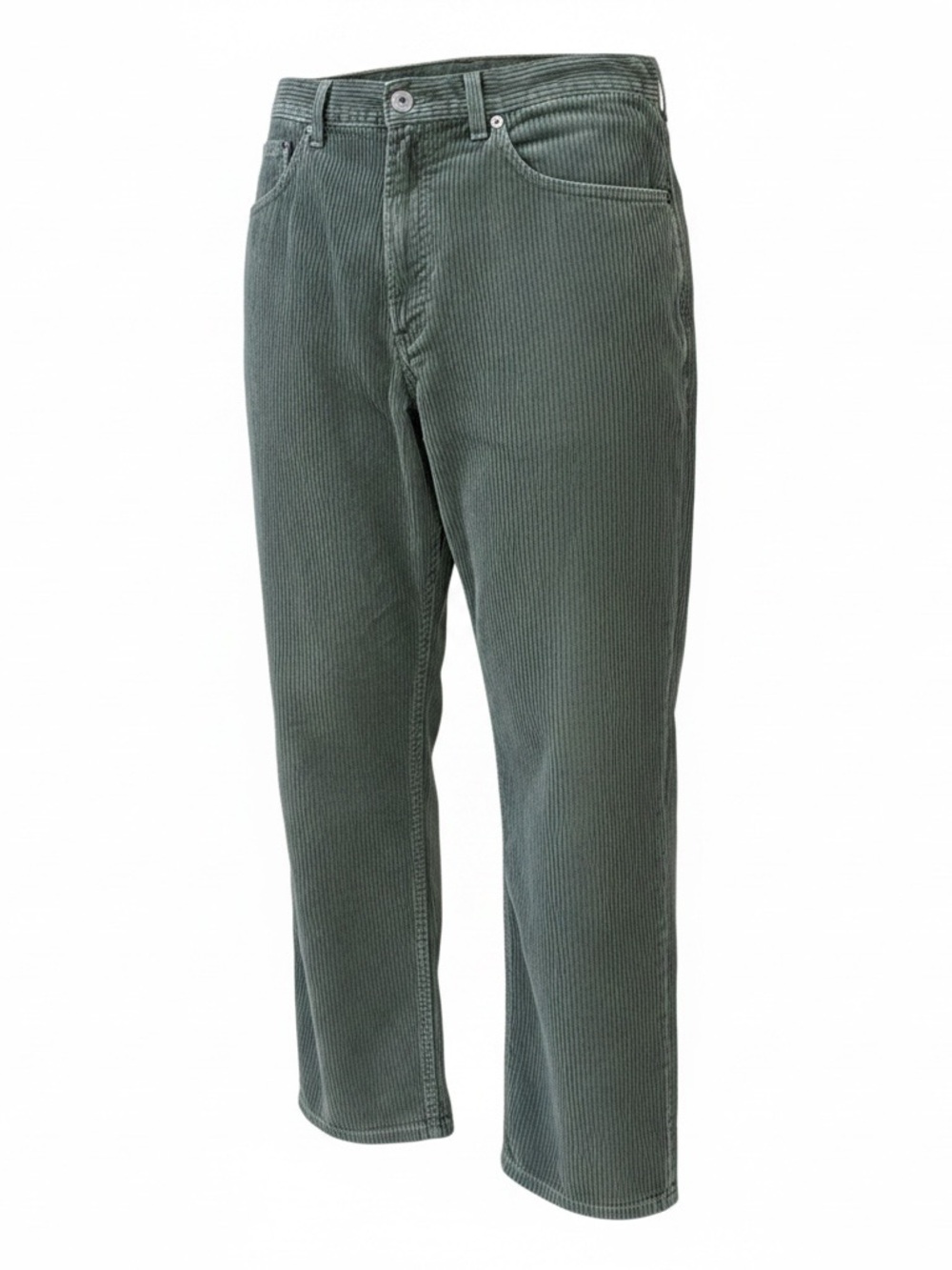 Vintage Levi’s SilverTab Green Corduroy Pants straight loose Size W 31 L 32 VG